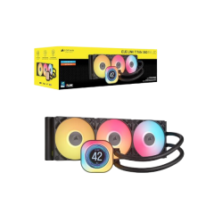 קירור נוזלי Corsair iCUE TITAN 360 RX LCD Balck 360mm AIO