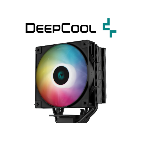 קירור אוויר למעבד DeepCool AG400 Black ARGB 220W TDP 150mm