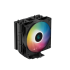 קירור אוויר למעבד DeepCool AG400 Black ARGB 220W TDP 150mm