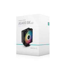 קירור אוויר למעבד DeepCool AG400 Black ARGB 220W TDP 150mm