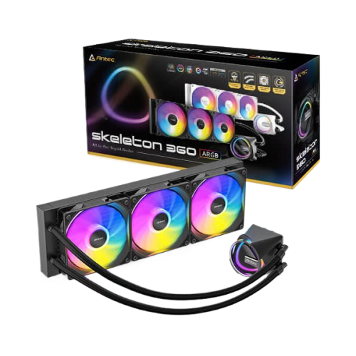 קירור נוזלי משולש Antec SKELETON 360 ARGB Black INTEL/AMD