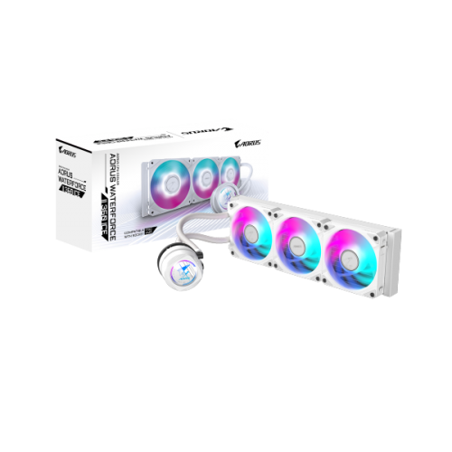 קירור לבן Gigabyte AORUS WATERFORCE II 360 ICE AIO ARGB REV2
