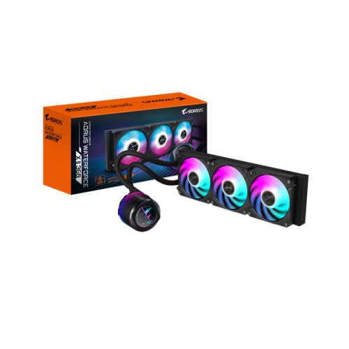 קירור נוזלי משולש Gigabyte AORUS WATERFORCE II X 360 AIO ARGB