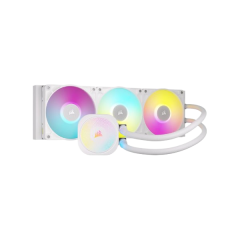 קירור נוזלי לבן Corsair iCUE TITAN 360 RX RGB White 360mm AIO
