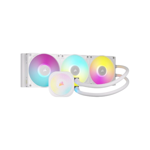 קירור נוזלי לבן Corsair iCUE TITAN 360 RX RGB White 360mm AIO