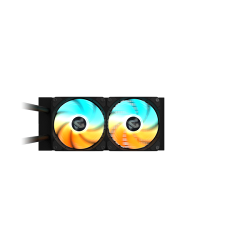 קירור נוזלי כפול Gigabyte Gaming 240 2XARGB 120MM Fan Black