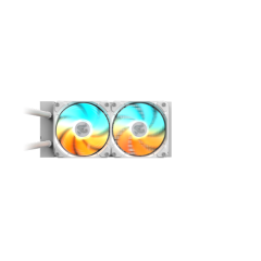 קירור נוזלי כפול Gigabyte Gaming 240 ICE 2XARGB 120MM Fan White