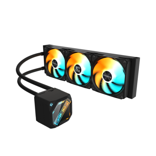 קירור נוזלי משולש Gigabyte Gaming 360 3XARGB 120MM Fan Black