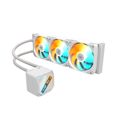 קירור נוזלי משולש Gigabyte Gaming 360 ICE 3XARGB 120MM Fan White