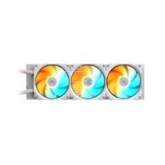 קירור נוזלי משולש Gigabyte Gaming 360 ICE 3XARGB 120MM Fan White