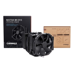 מאוורר NOCTUA NH-D15 250W TDP DUAL 140mm FAN Intel/Amd Black