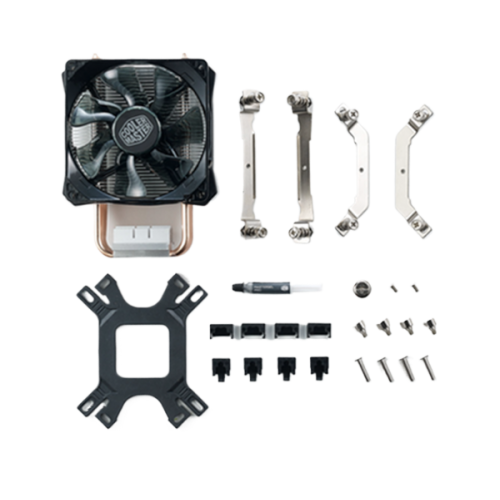 קירור אוויר למעבד AMD & Cooler Master Hyper H410R RGB Intel