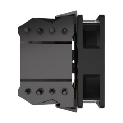 קירור אוויר למעבד Cooler Master 411 Nano Black 180W TDP AMD/INTEL