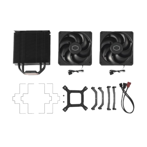 קירור אוויר למעבד Cooler Master 212 Black X Duo 220W TDP AMD/INTEL