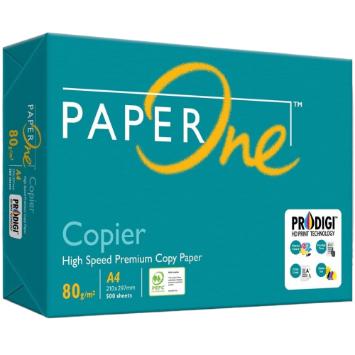נייר צילום משרדי Paper One Copier, A4, 80 גרם/מ"ר, 500 דפים