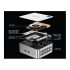 מחשב נייח קטן GMK-M3 Intel I5-12450H 16GB 512NVME WIN11 Pro