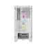 מארז Corsair 3000D RGB AIRFLOW Mid Tower CASE White