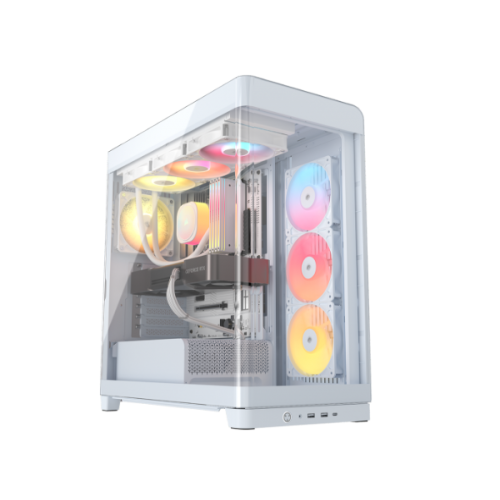 מארז Corsair FRAME 4500X E-ATX 2XUSB 3.2-A 1XUSB3.2 Type-C White