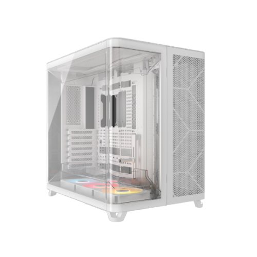 מארז Corsair AIR 5400 RS-R ARGB E-ATX 3XUSB 3.2 Type-C White
