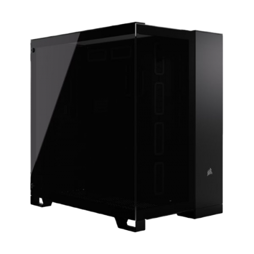 מארז Corsair 6500X Mid-Tower E-ATX Tempered Glass Case Black