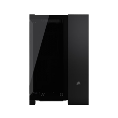 מארז Corsair 6500X Mid-Tower E-ATX Tempered Glass Case Black