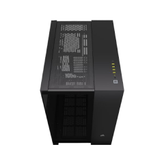 מארז Corsair 6500X Mid-Tower E-ATX Tempered Glass Case Black