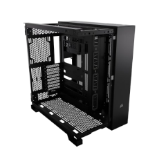 מארז Corsair 6500X Mid-Tower E-ATX Tempered Glass Case Black