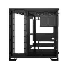מארז Corsair 6500X Mid-Tower E-ATX Tempered Glass Case Black