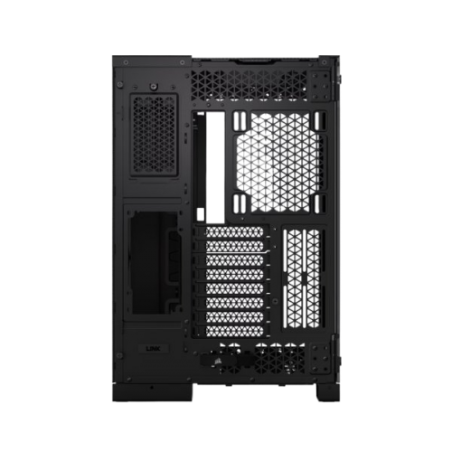 מארז Corsair 6500X Mid-Tower E-ATX Tempered Glass Case Black