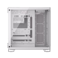 מארז Corsair 6500X Mid-Tower E-ATX Tempered Glass Case White