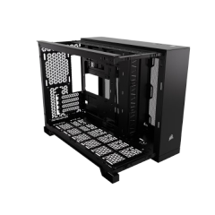 מארז Corsair 2500D AIRFLOW Mini-Tower mATX NO FANS Black