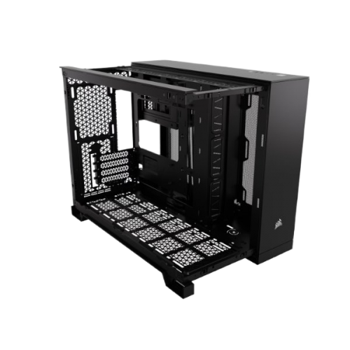 מארז Corsair 2500D AIRFLOW Mini-Tower mATX NO FANS Black