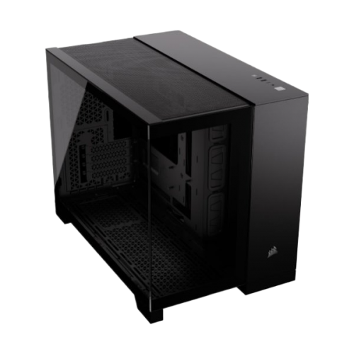 מארז Corsair 2500X Mini-Tower mATX Tempered Glass NO FANS