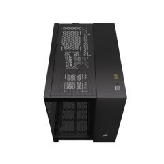 מארז Corsair 2500X Mini-Tower mATX Tempered Glass NO FANS