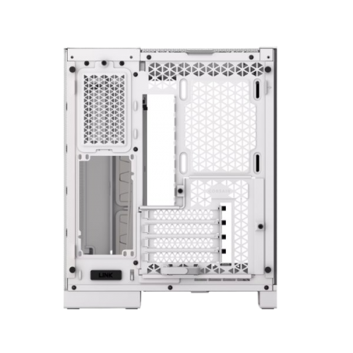 מארז Corsair 2500X Mini-Tower mATX Tempered Glass NO FANS White