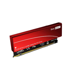כרטיס הרחבה PCIe x16 to M.2 Adapter w/HS Support 2280 M.2