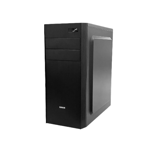 מארז שחור כולל ספק כוח SAMA CA-505 ATX Mid Tower Psu 500W USB3