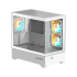 מארז לבן GIGABYTE C201 PANORAMIC ICE Micro-ATX 3XARGB Fans