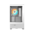 מארז לבן GIGABYTE C201 PANORAMIC ICE Micro-ATX 3XARGB Fans