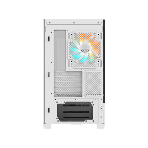 מארז לבן GIGABYTE C201 PANORAMIC ICE Micro-ATX 3XARGB Fans