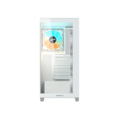 מארז לבן GIGABYTE C500 PANORAMIC STEALTH ICE Mid-Tower ATX