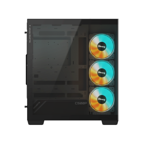 מארז GIGABYTE C500 PANORAMIC STEALTH Mid-Tower4X120mm ARGB Fans