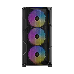 מארז Antec AX1000 ARGB Mid Tower E-ATX 4X140MM ARGB SIDE GLASS