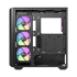 מארז שחור Antec C3 ARGB Mid-Tower ATX 4x ARGB FANS Incl Type-C