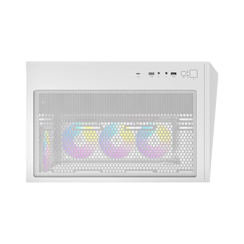 מארז לבן Antec C5 RGB Mid-Tower ATX 7x ARGB FANS Incl Type-C