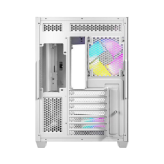 מארז לבן Antec C5 RGB Mid-Tower ATX 7x ARGB FANS Incl Type-C