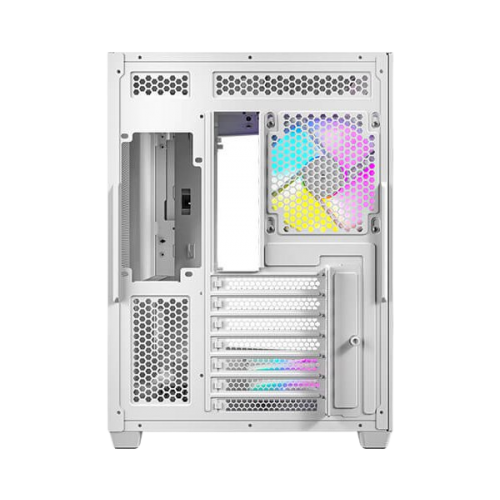 מארז לבן Antec C5 RGB Mid-Tower ATX 7x ARGB FANS Incl Type-C
