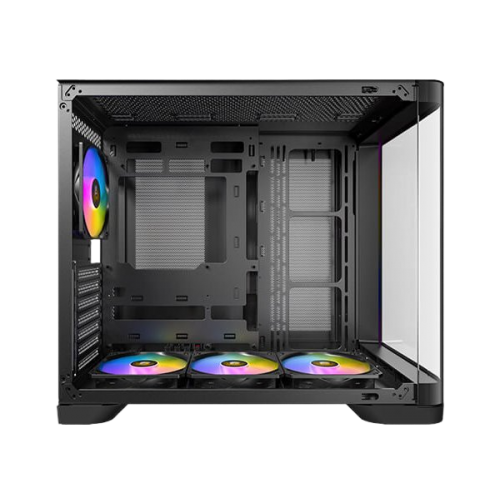 מארז שחור Antec C5 Curve ARGB Mid-Tower ATX 4x ARGB FANS Type-C