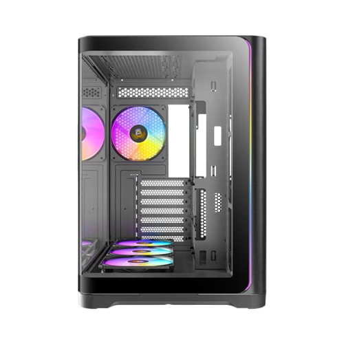 מארז שחור Antec C5 Curve ARGB Mid-Tower ATX 4x ARGB FANS Type-C