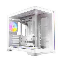 מארז לבן Antec C5 Curve ARGB Mid-Tower ATX 4x ARGB FANS Type-C